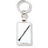 Vienna World | Square Clarinet Keyring