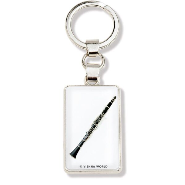 Vienna World | Square Clarinet Keyring