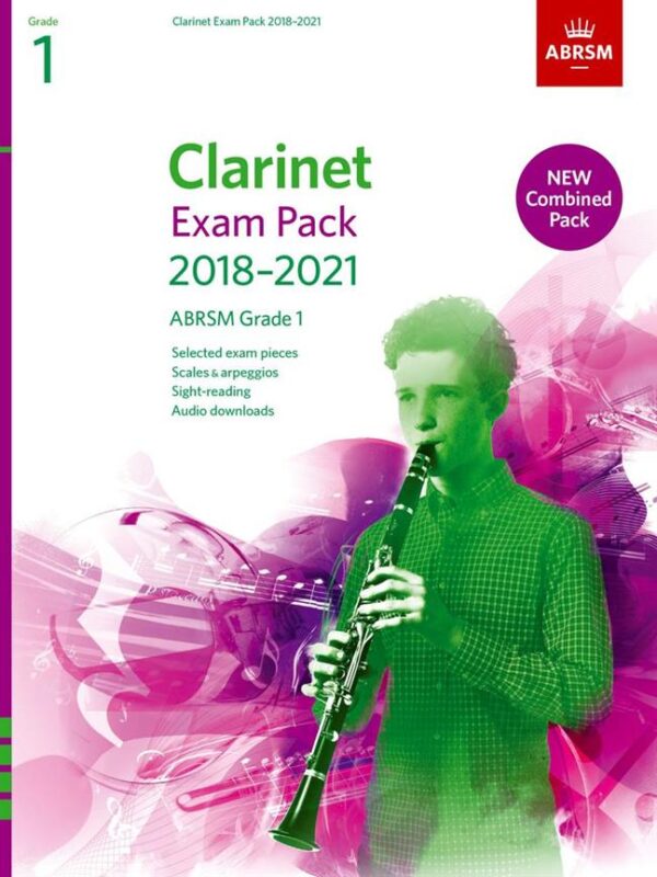 Various | ABRSM Clarinet Exam Pack Grade 1 2018-2021 | Abrsm Publishing