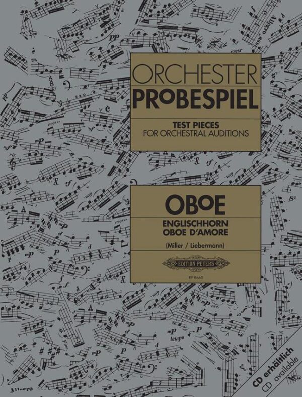 Orchester Probespiel - Oboe, Englischhorn, Oboe d'amore | Peters Edition