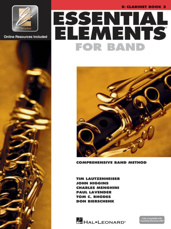 Essential Elements 2000 Clarinet Book 2 with CD | Hal Leonard