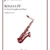 Harry R. Gee | Sonata IV | Southern Music Company