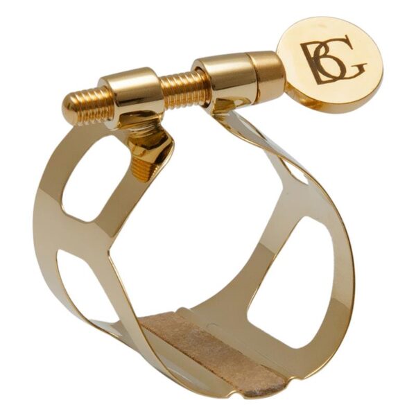 BG | L91 Tradition 24K Gold Plated Bass Clarinet Ligature & Cap