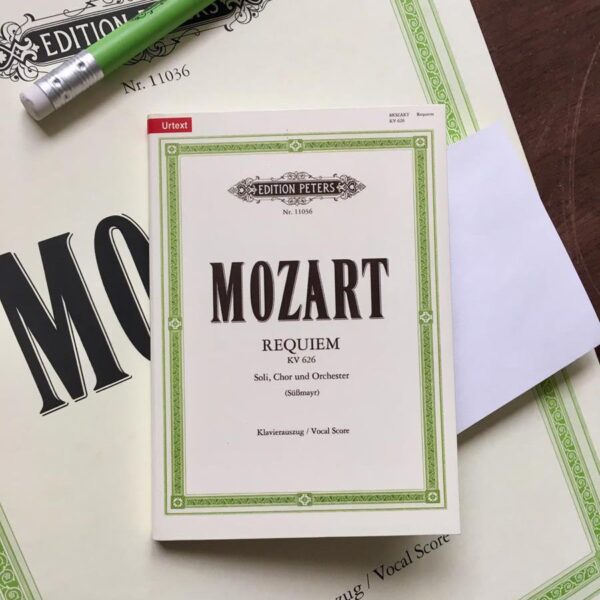 'Mozart Requiem' sticky notes