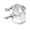 Selmer Paris | Soprano Saxophone Ligature for Metal Mouthpiece | Silver Plated