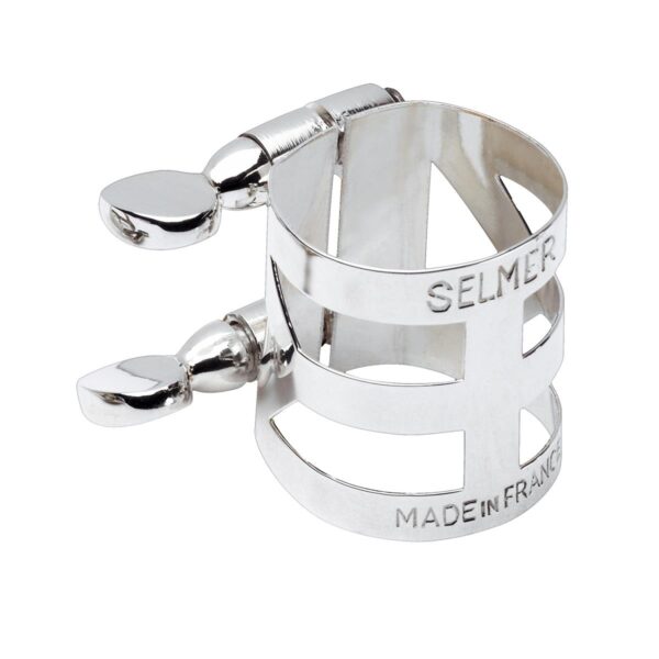 Selmer Paris | Tenor Saxophone Ligature for Metal Mouthpiece | Silver Plated