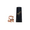 Vandoren | LC58PGP M/O (Masters/Optimum) Tenor Saxophone Ligature with Plastic Cap | Pink Gold
